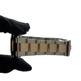 ロレックス ROLEX デイトジャスト36 フルーテッドモチーフ 126201 シルバー ピンクゴールド/ステンレススチール メンズ 腕時計