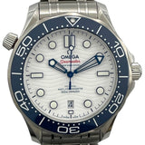 オメガ OMEGA シーマスター ダイバー300M コーアクシャル マスタークロノメーター 522.30.42.20.04.001 ホワイト ステンレススチール 自動巻き メンズ 腕時計