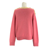 シャネル CHANEL ココマークカシミヤニットセーター P73911 ピンク カシミヤ レディース セーター