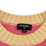 シャネル CHANEL ココマークカシミヤニットセーター P73911 ピンク カシミヤ レディース セーター
