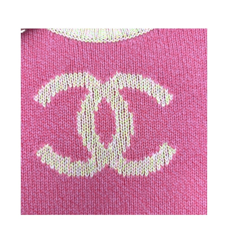 シャネル CHANEL ココマークカシミヤニットセーター P73911 ピンク