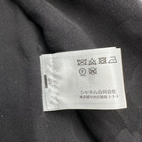 シャネル CHANEL ノーカラージャケット&ロングスカート P78008 ブラック コットン レディース セットアップ