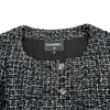 シャネル CHANEL ノーカラージャケット&ロングスカート P78008 ブラック コットン レディース セットアップ