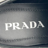 プラダ PRADA クリアソールレザーシューズ ブラック レザー レディース その他靴