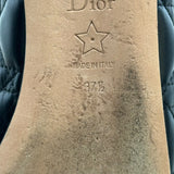 クリスチャン・ディオール Christian Dior DIOR BALLET キルティングパンプス ブラック レザー レディース パンプス