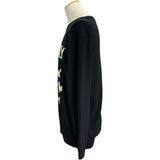 ドルチェ＆ガッバーナ Dolce & Gabbana ロゴニットシャツ GX399Z ブラック ウール メンズ セーター