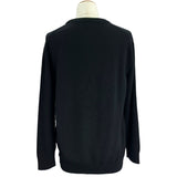 ドルチェ＆ガッバーナ Dolce & Gabbana ロゴニットシャツ GX399Z ブラック ウール メンズ セーター