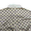 ルイ・ヴィトン LOUIS VUITTON ダミエ長袖シャツ FLBL04 ホワイト コットン メンズ 長袖シャツ
