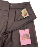 グッチ GUCCI ×THE NORTH FACE ナイロンスカート 641319 ブラウン ナイロン レディース ロングスカート