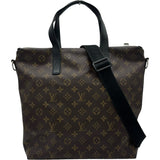 ルイ・ヴィトン LOUIS VUITTON キタン M40388 ブラウン モノグラム・マカサー メンズ ショルダーバッグ