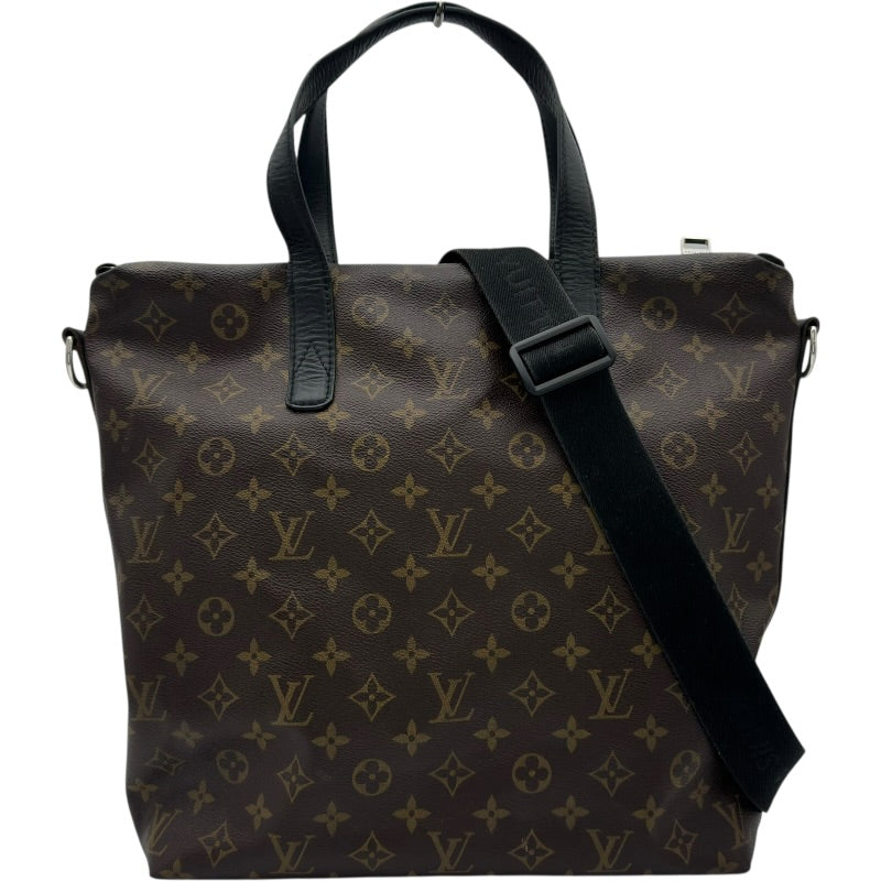 LOUIS VUITTON ルイヴィトン M40388 キタン マカサー ハンドバッグ モノグラムキャンバス メンズ [中古] ルイ・ヴィトン LOUIS VUITTON キタン M40388 ブラウン モノグラム