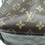 ルイ・ヴィトン LOUIS VUITTON キタン M40388 ブラウン モノグラム・マカサー メンズ ショルダーバッグ