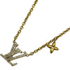 ルイ・ヴィトン LOUIS VUITTON ネックレス・LV アイコニック ゴールド メッキ アクセサリー