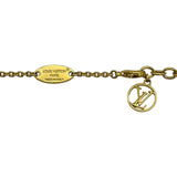ルイ・ヴィトン LOUIS VUITTON ネックレス・LV アイコニック ゴールド メッキ アクセサリー