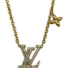 ルイ・ヴィトン LOUIS VUITTON ネックレス・LV アイコニック ゴールド メッキ アクセサリー