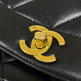 シャネル CHANEL ダイアナ25 A01165 ブラック ゴールド金具 ラムスキン レディース ショルダーバッグ