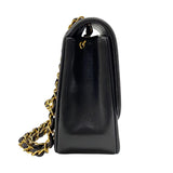 シャネル CHANEL ダイアナ25 A01165 ブラック ゴールド金具 ラムスキン レディース ショルダーバッグ