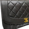 シャネル CHANEL ダイアナ25 A01165 ブラック ゴールド金具 ラムスキン レディース ショルダーバッグ