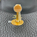 エルメス HERMES リンディミニ W刻印 ブラック ゴールド金具 トリヨンクレマンス レディース ショルダーバッグ