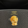 エルメス HERMES リンディミニ W刻印 ブラック ゴールド金具 トリヨンクレマンス レディース ショルダーバッグ