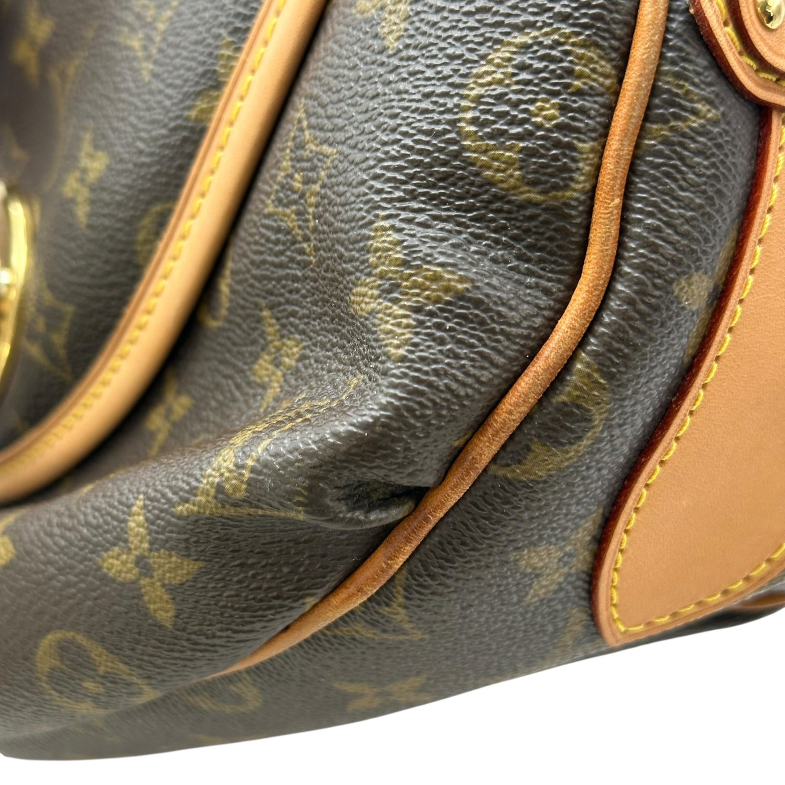 ルイ・ヴィトン LOUIS VUITTON トゥラムGM M40075 ブラウン モノグラム