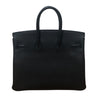 エルメス HERMES バーキン25 C刻 ブラック トゴ レディース ハンドバッグ