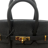 エルメス HERMES バーキン25 C刻 ブラック トゴ レディース ハンドバッグ