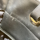シャネル CHANEL パリビアリッツトート MM A34209 18番台 ブラック シルバー金具 コーティングキャンバス レディース トートバッグ