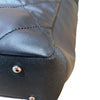 シャネル CHANEL パリビアリッツトート MM A34209 18番台 ブラック シルバー金具 コーティングキャンバス レディース トートバッグ