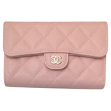 シャネル CHANEL ミディアムフラップウォレット AP0232 キャビアスキン レディース 長財布