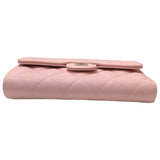 シャネル CHANEL ミディアムフラップウォレット AP0232 キャビアスキン レディース 長財布