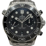 オメガ OMEGA シーマスター ダイバー 300M コーアクシャル マスタークロノメーター 210.30.44.51.01.001 ブラック ステンレススチール 自動巻き メンズ 腕時計