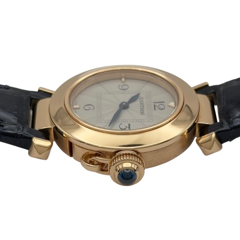 カルティエ Cartier パシャドウカルティエ 30mm WGPA0018 シルバー ピンクゴールド レディース 腕時計 カルティエ Cartier パシャドウカルティエ 30mm WGPA0018 シルバー