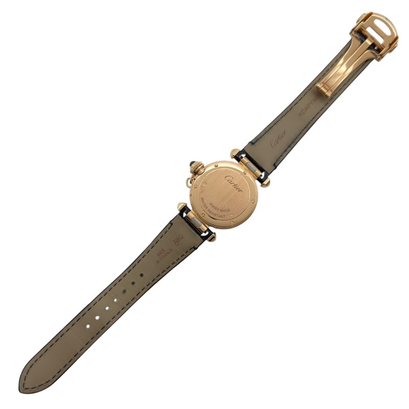 カルティエ Cartier パシャドウカルティエ 30mm WGPA0018 シルバー ピンクゴールド レディース 腕時計 カルティエ Cartier パシャドウカルティエ 30mm WGPA0018 シルバー