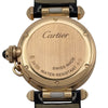 カルティエ Cartier パシャドウカルティエ 30mm WGPA0018 シルバー ピンクゴールド レディース 腕時計