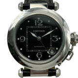 カルティエ Cartier パシャC 2002年冬季限定モデル W3106099 ブラック ステンレススチール レディース 腕時計