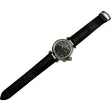 カルティエ Cartier パシャC 2002年冬季限定モデル W3106099 ブラック ステンレススチール レディース 腕時計