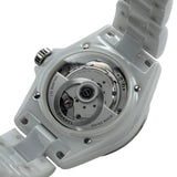 シャネル CHANEL J12 ファントム キャリーバー12.1 38MM H6186 ホワイト セラミック ユニセックス 腕時計