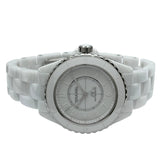 シャネル CHANEL J12 ファントム キャリーバー12.1 38MM H6186 ホワイト セラミック ユニセックス 腕時計