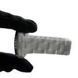 シャネル CHANEL J12 ファントム キャリーバー12.1 38MM H6186 ホワイト セラミック ユニセックス 腕時計