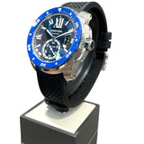 カルティエ Cartier カリブル ドゥ カルティエ ダイバー WSCA0010 ブルー ステンレススチール メンズ 腕時計