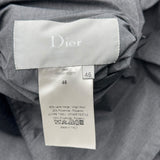 クリスチャン・ディオール Christian Dior リバーシブルPコート 123C411F0270 ブラック ウール メンズ ピーコート