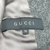 グッチ GUCCI ワンポイントロゴテーラードジャケット 323572 グレー ウール レディース テーラードジャケット