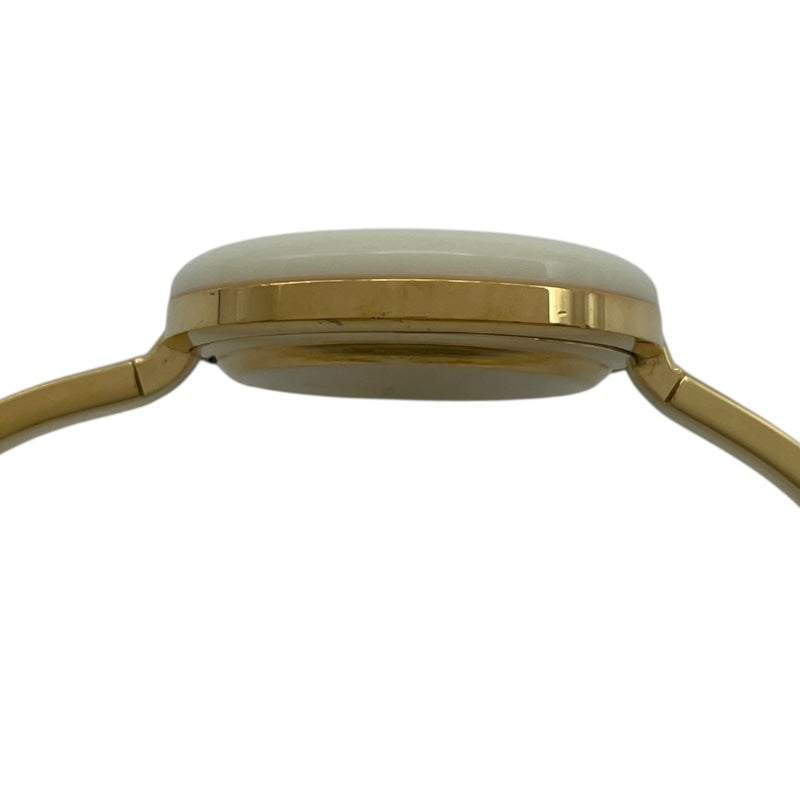 グッチ GUCCI チェンジベゼル 11/12.2 ホワイト GP クオーツ