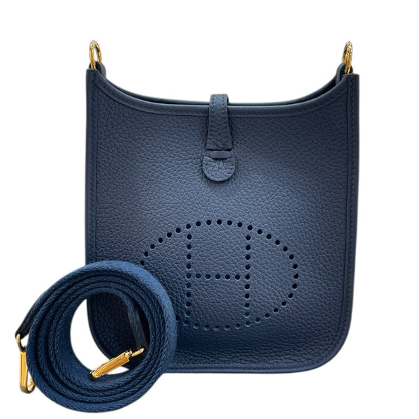 HERMES エルメス 76-7621 半袖カットソー スクエアネック  ブルー系 34 [240101515815] レディース lifecreate-kc_e3676