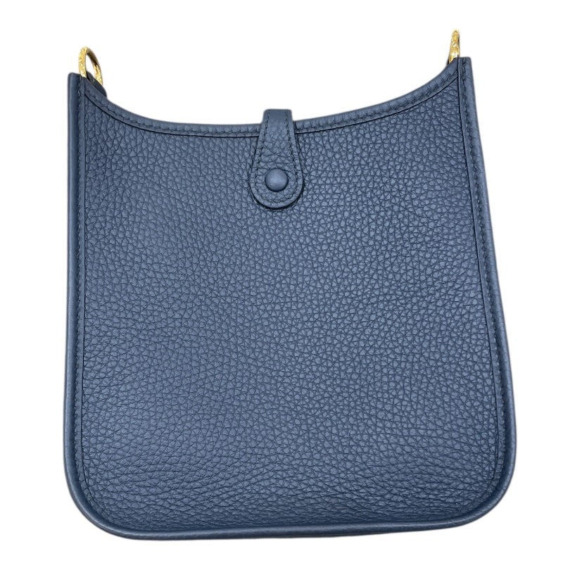 エルメス HERMES エヴリンTPM B刻印 ブルードプリュス/ゴールド金具