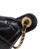 シャネル CHANEL マトラッセウエストバッグ AP4113 ブラック ゴールド金具 ラムスキン レディース ショルダーバッグ