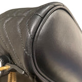 グッチ GUCCI GGマーモント キルティング バックパック 528129 ブラック レザー レディース リュック・デイパック