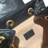 グッチ GUCCI GGマーモント キルティング バックパック 528129 ブラック レザー レディース リュック・デイパック