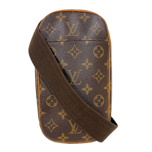 と*も様 ルイヴィトンガンジュ ルイ・ヴィトン LOUIS VUITTON ポシェット・ガンジュ M51870 ブラウン